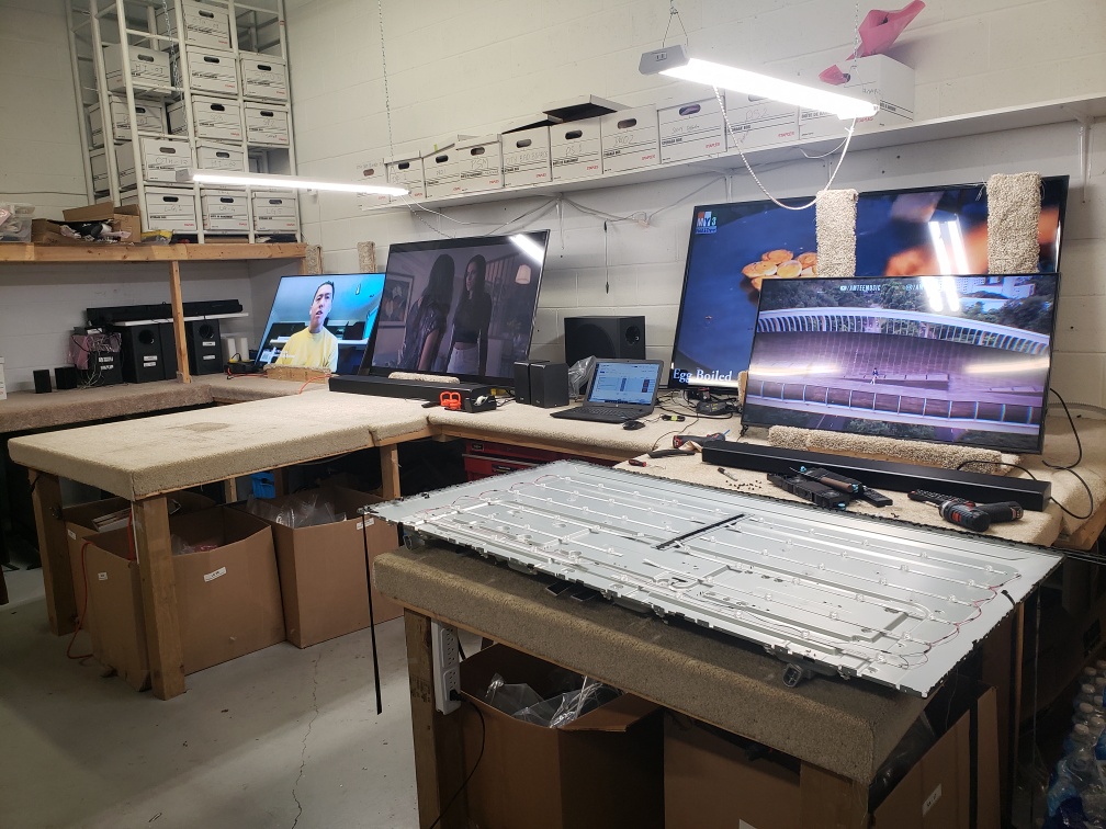 TV backlight repair at A1tek Services